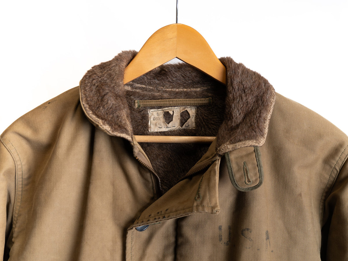Olive Pile-Lined Military Jacket — 022 — garment photograph 3