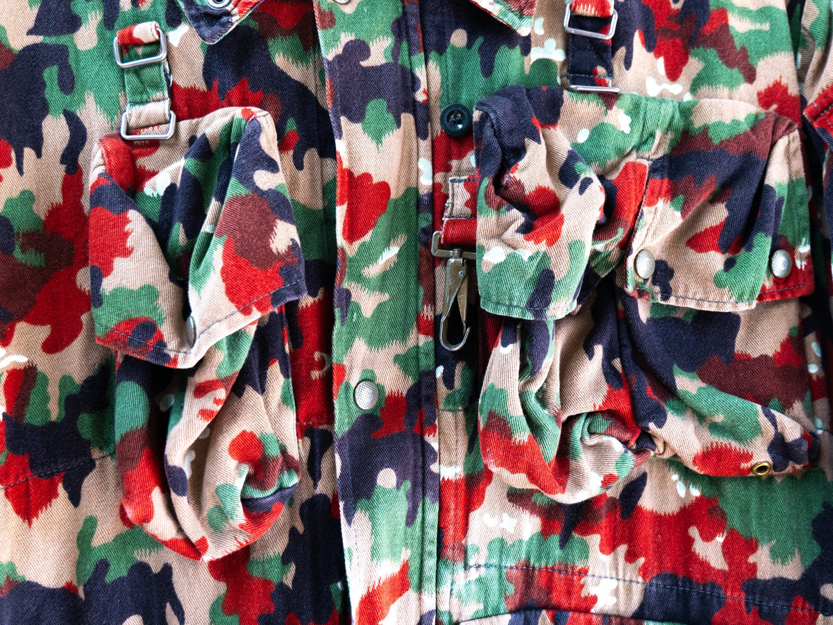 Multicolour Camouflage Field Jacket — garment photograph 4