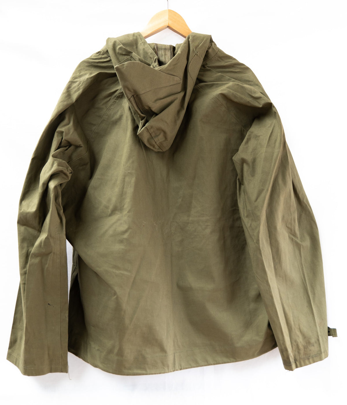 Olive Lace-Up Smock — garment photograph 3