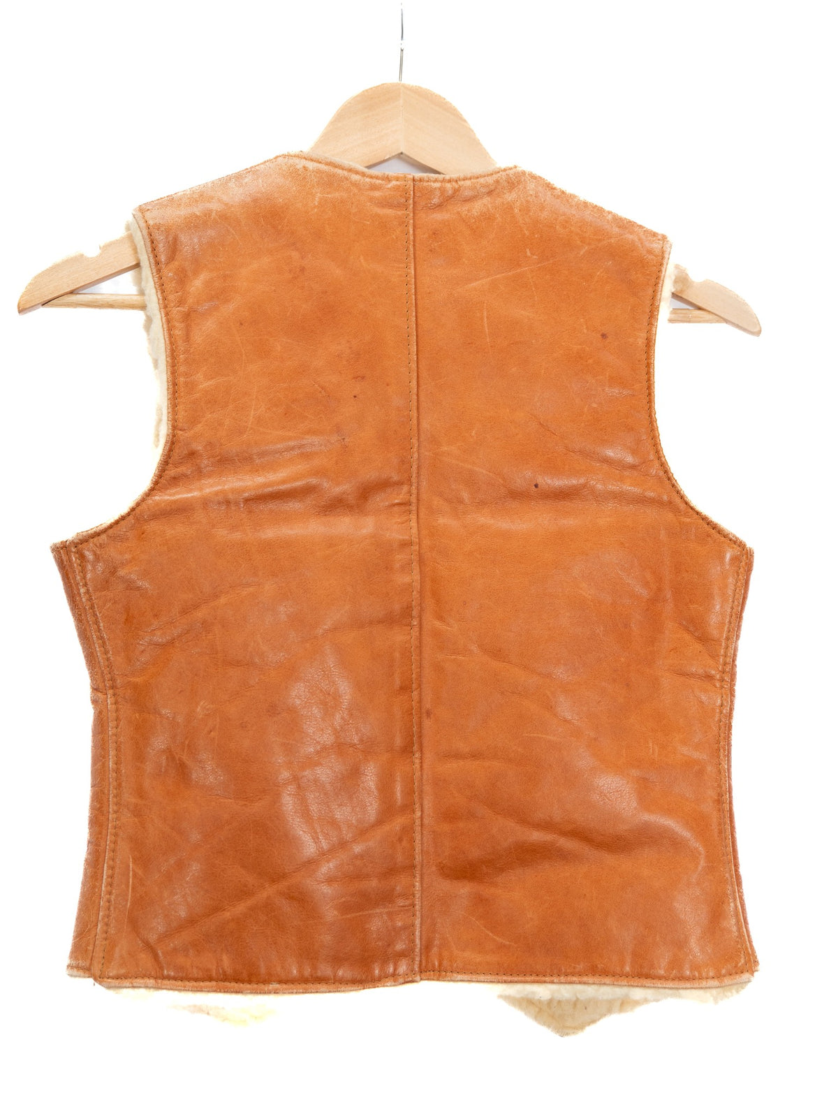 Rust Button Waistcoat — garment photograph 3