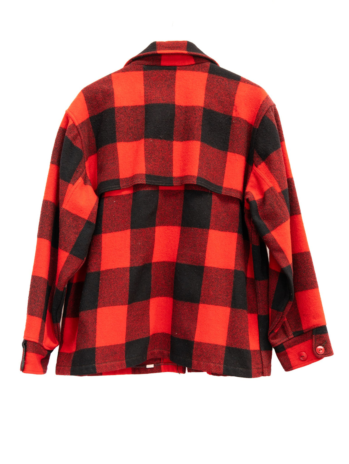 Red Check Hunting Jacket — garment photograph 4