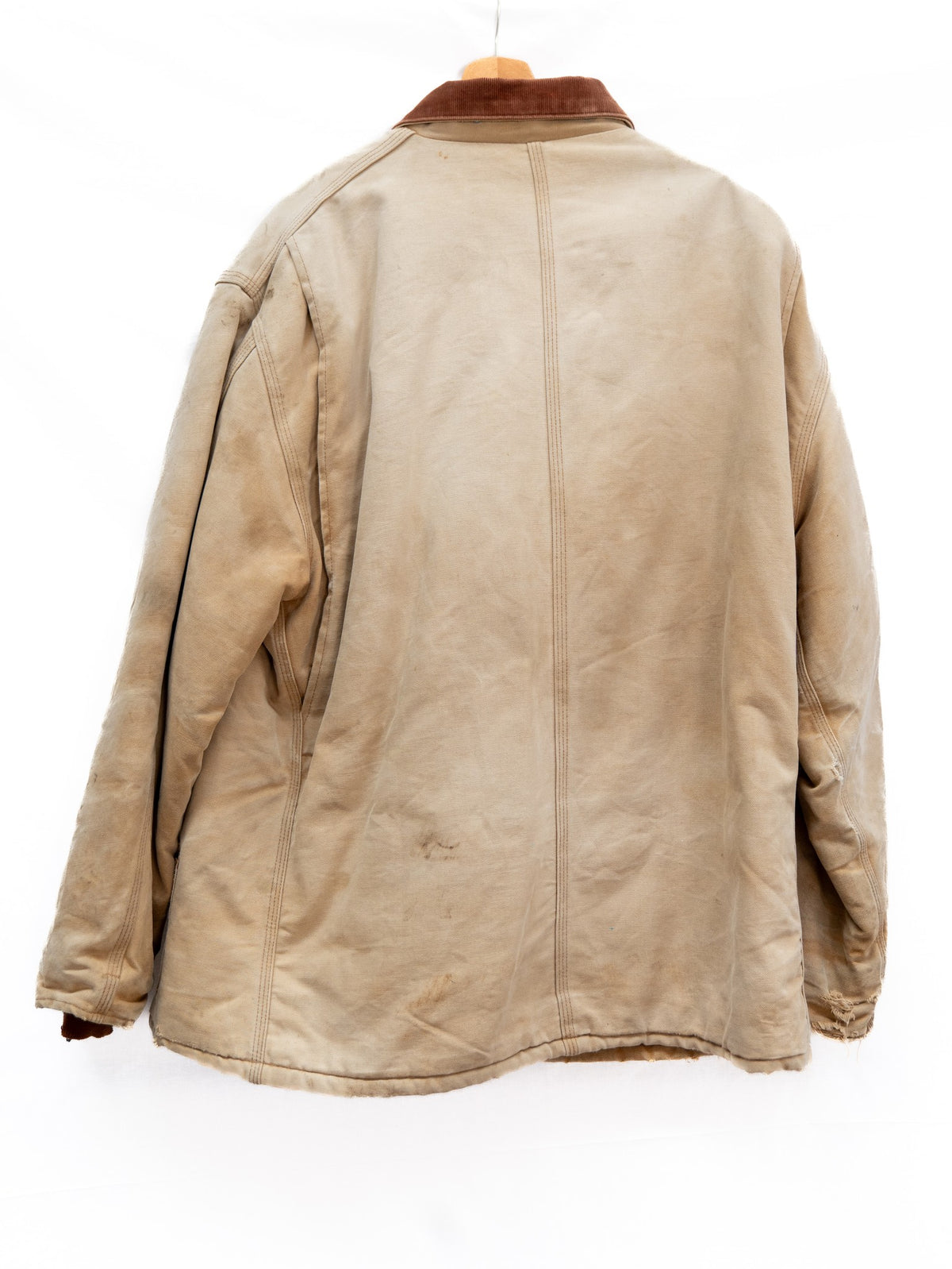 Carhartt Faded Tan Work Jacket — garment photograph 3