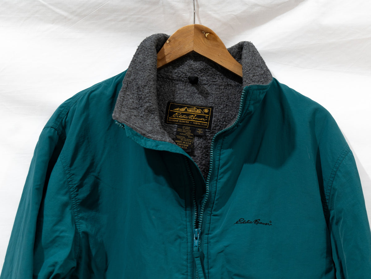 Teal Zip Outdoor Jacket — garment photograph 2