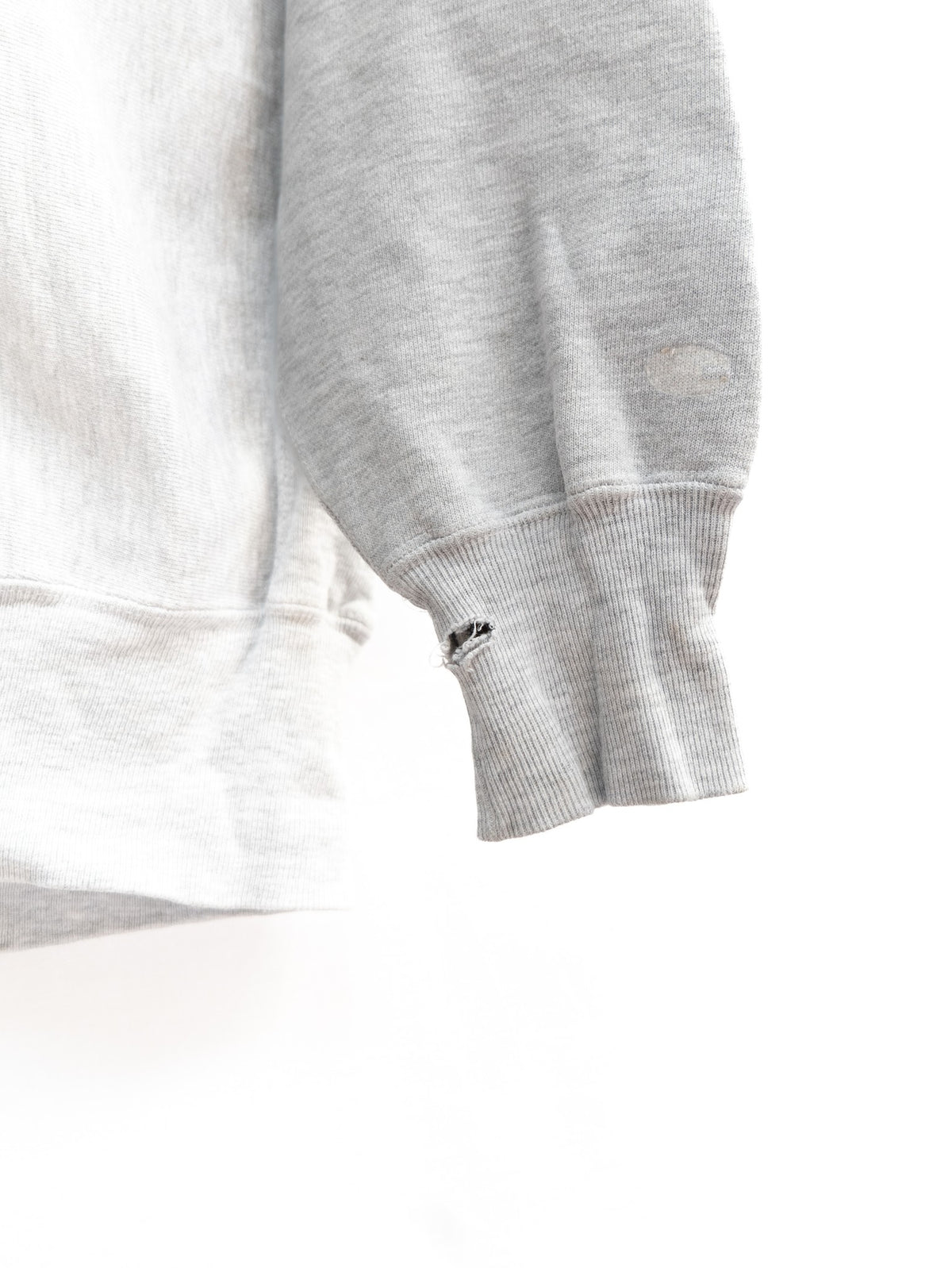 Wisconsin College Sweatshirt — Grey — garment photograph 4