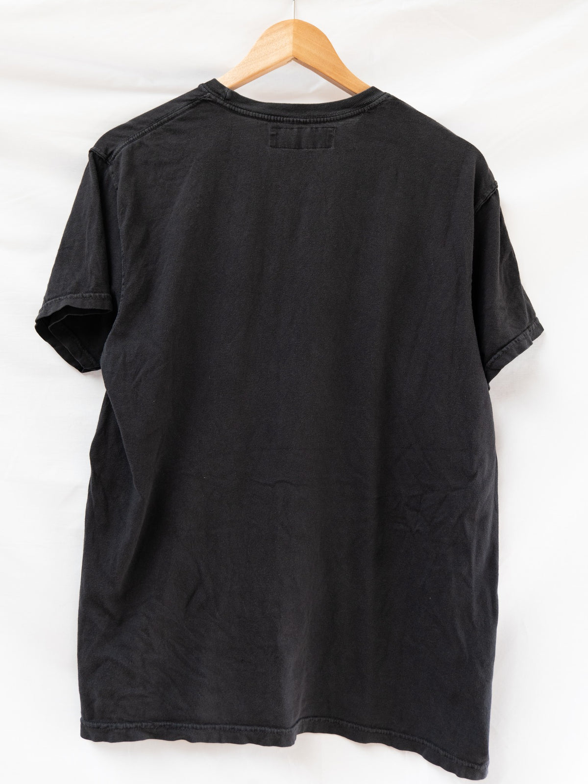 Guitar Graphic T-Shirt — Black — garment photograph 3