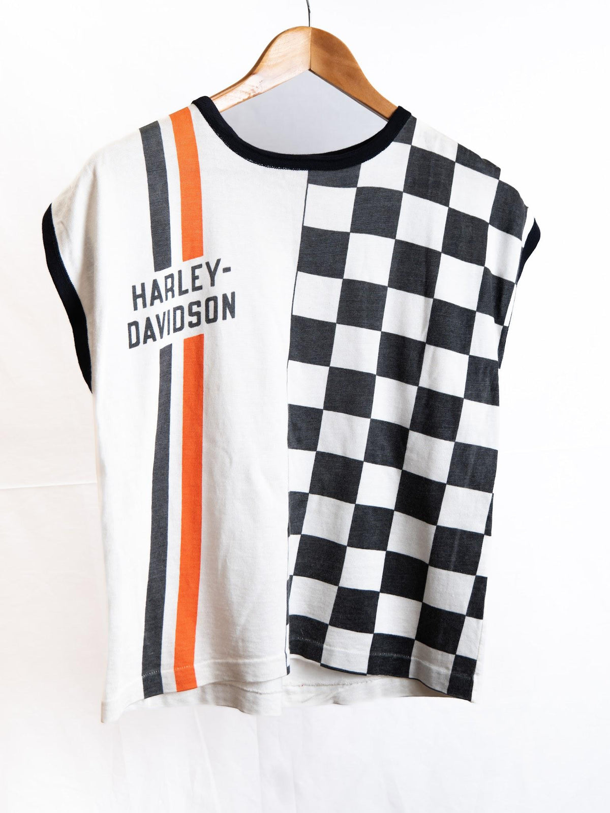 Harley-Davidson Chequerboard T-Shirt — garment photograph 1