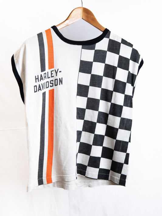 Harley-Davidson Chequerboard T-Shirt — garment photograph 1