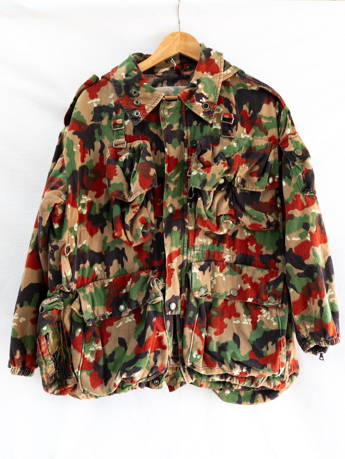 Multicolour Camouflage Field Jacket — garment photograph 1