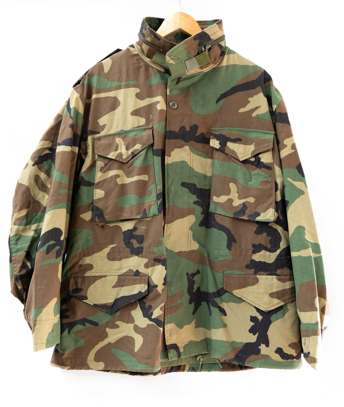 Woodland Camouflage Field Jacket — 037 — garment photograph 1