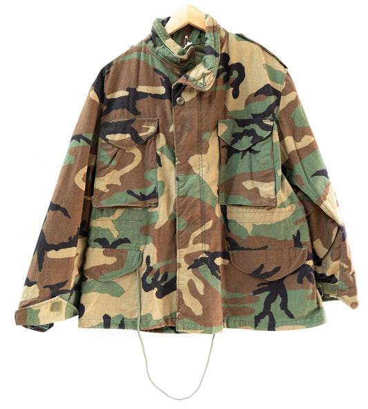 Woodland Camouflage Drawcord Jacket — garment photograph 1