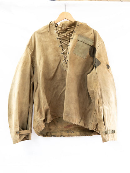Tan Lace-Up Smock — garment photograph 1