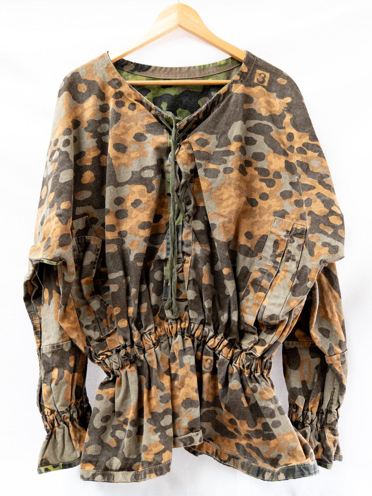 Camouflage Cinched Smock — garment photograph 1