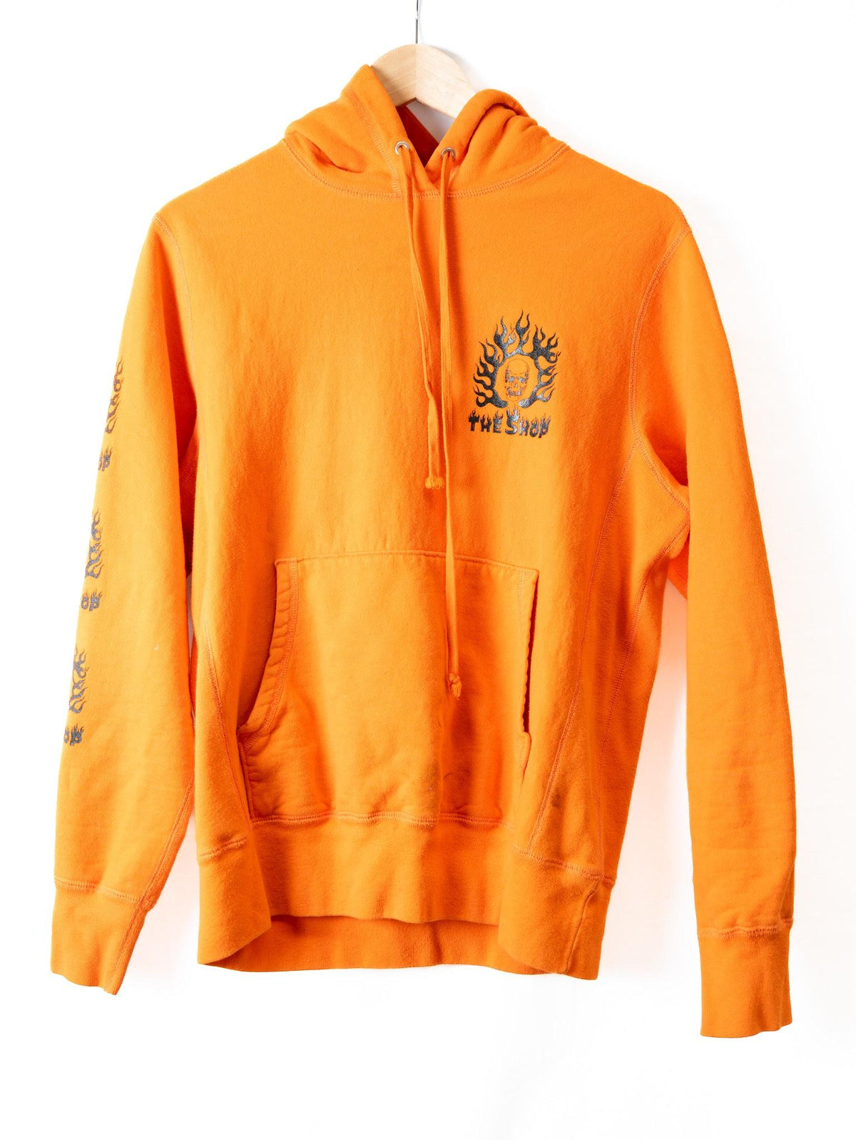 Orange Fire Club Hoodie — 070 — garment photograph 1