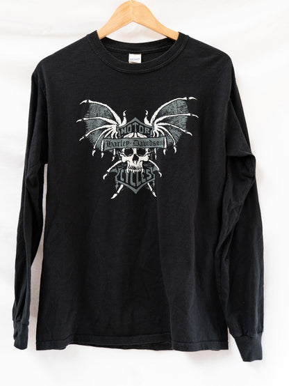 Motorcycle Club Long Sleeve T-Shirt — garment photograph 1