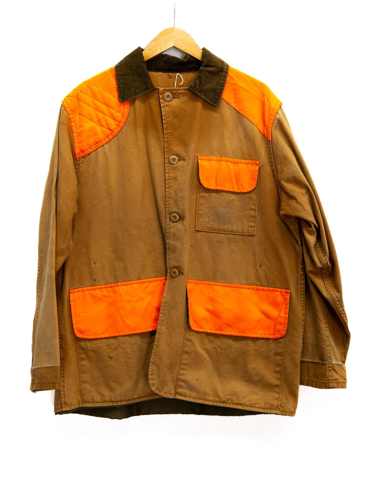Tan & Orange Hunting Jacket — 124 — garment photograph 1