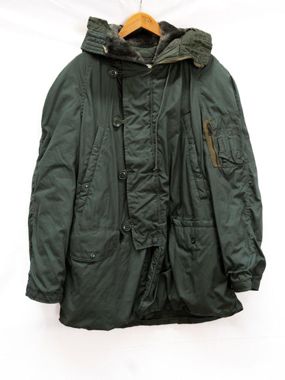 Dark Green Hooded Parka — 135 — garment photograph 1