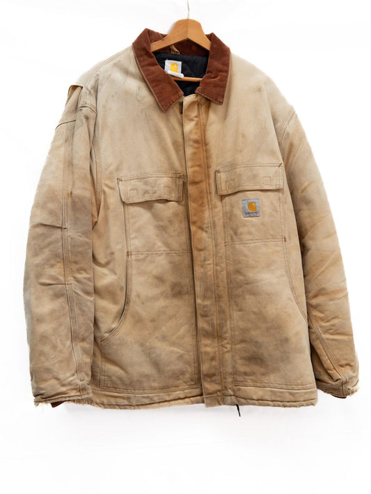 Carhartt Faded Tan Work Jacket — garment photograph 1