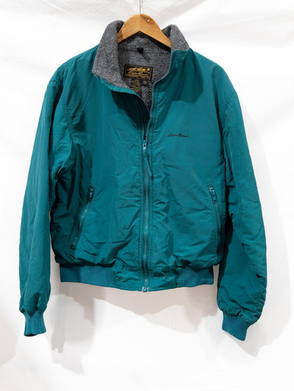 Teal Zip Outdoor Jacket — garment photograph 1