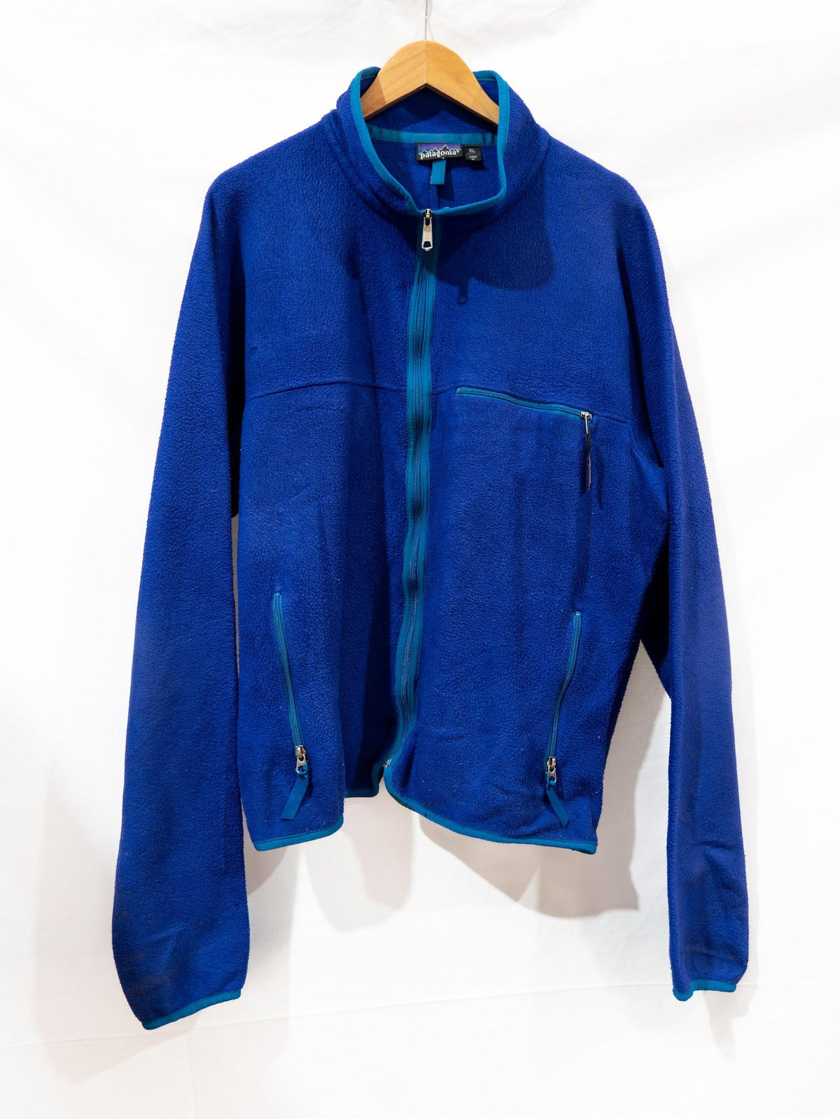 Royal Blue Full-Zip Fleece — 178 — garment photograph 1