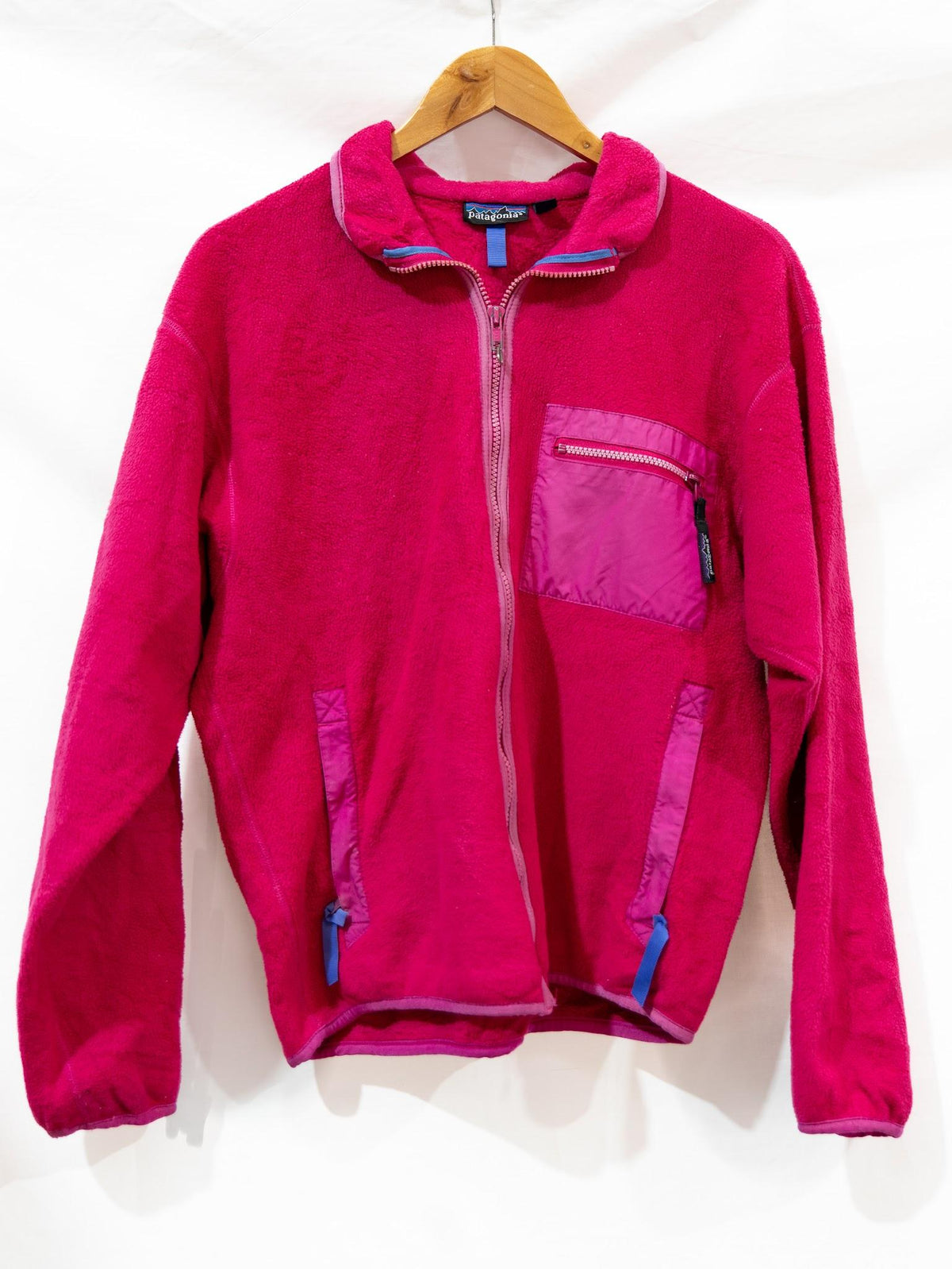 Pink Full-Zip Fleece — garment photograph 1