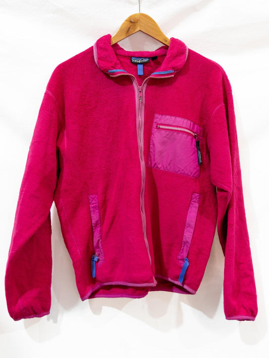 Pink Full-Zip Fleece — garment photograph 1