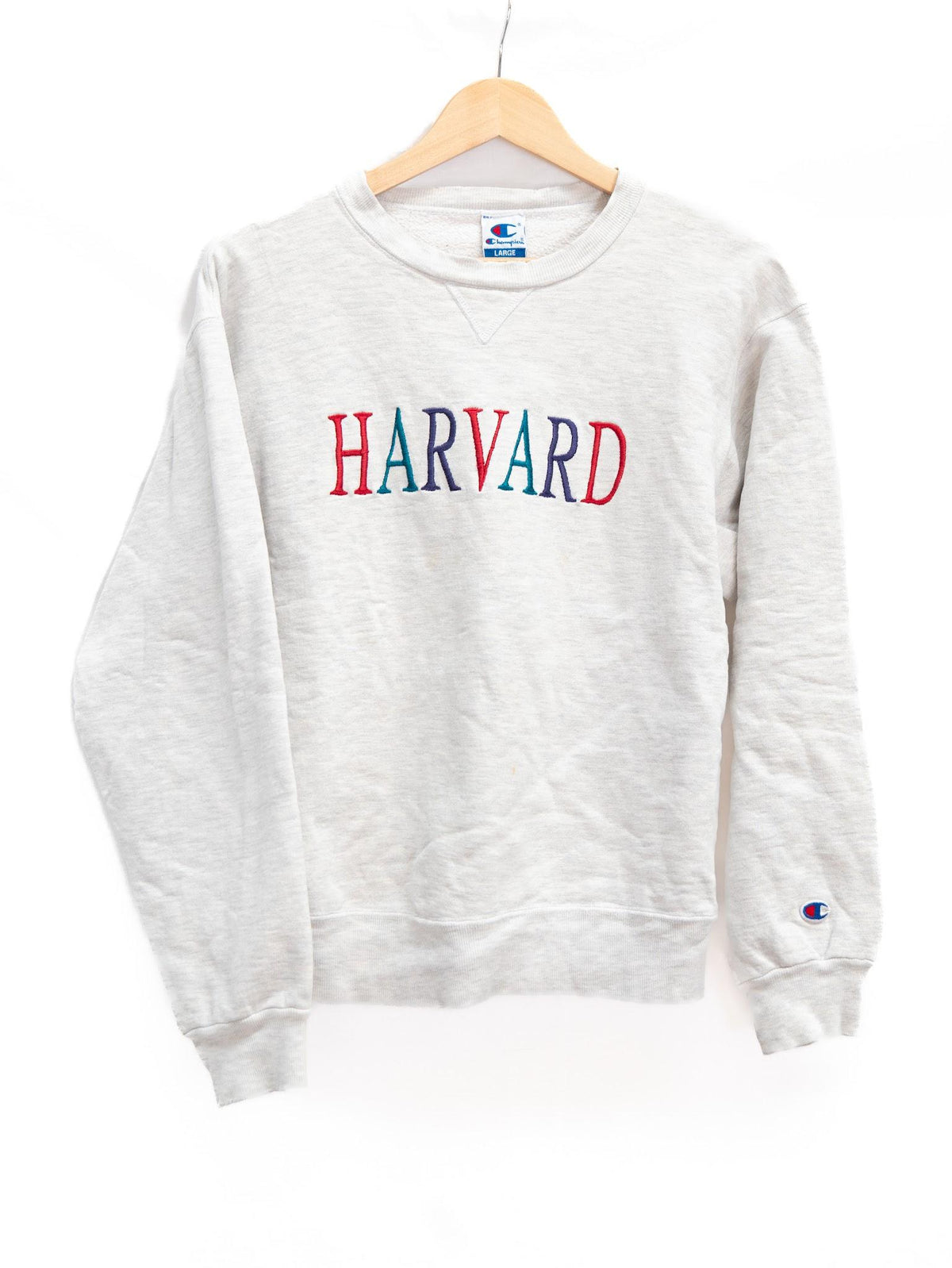 Harvard College Sweatshirt — Grey — garment photograph 1