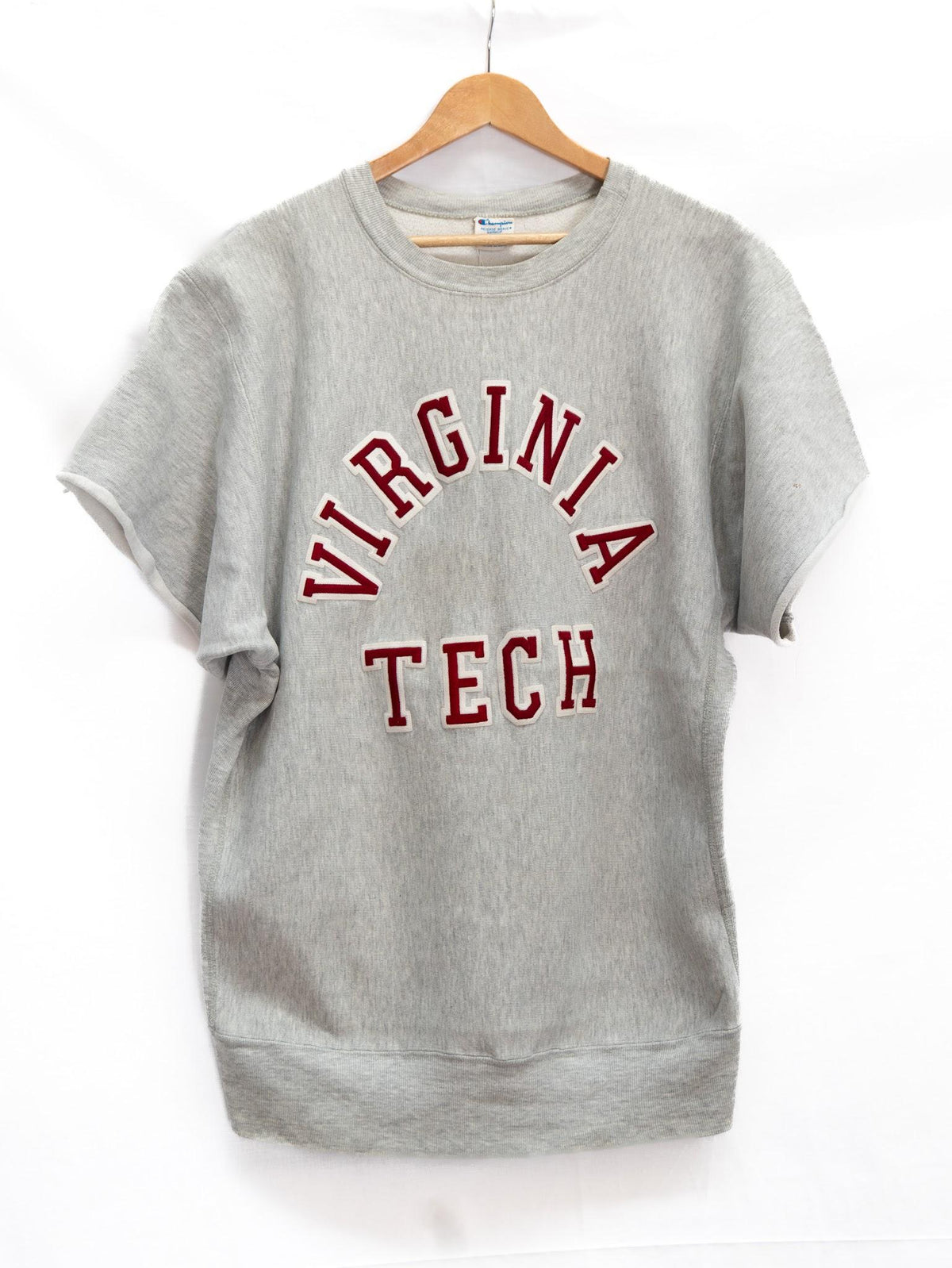 Virginia Tech Short Sleeve Sweatshirt — garment photograph 1