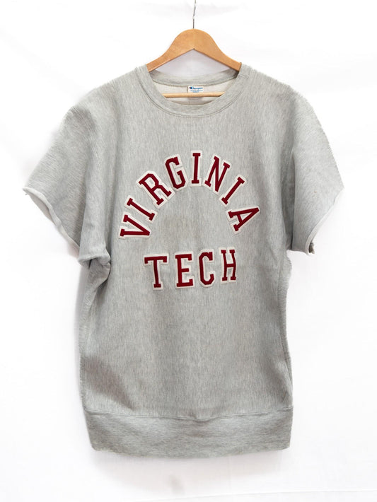 Virginia Tech Short Sleeve Sweatshirt — garment photograph 1