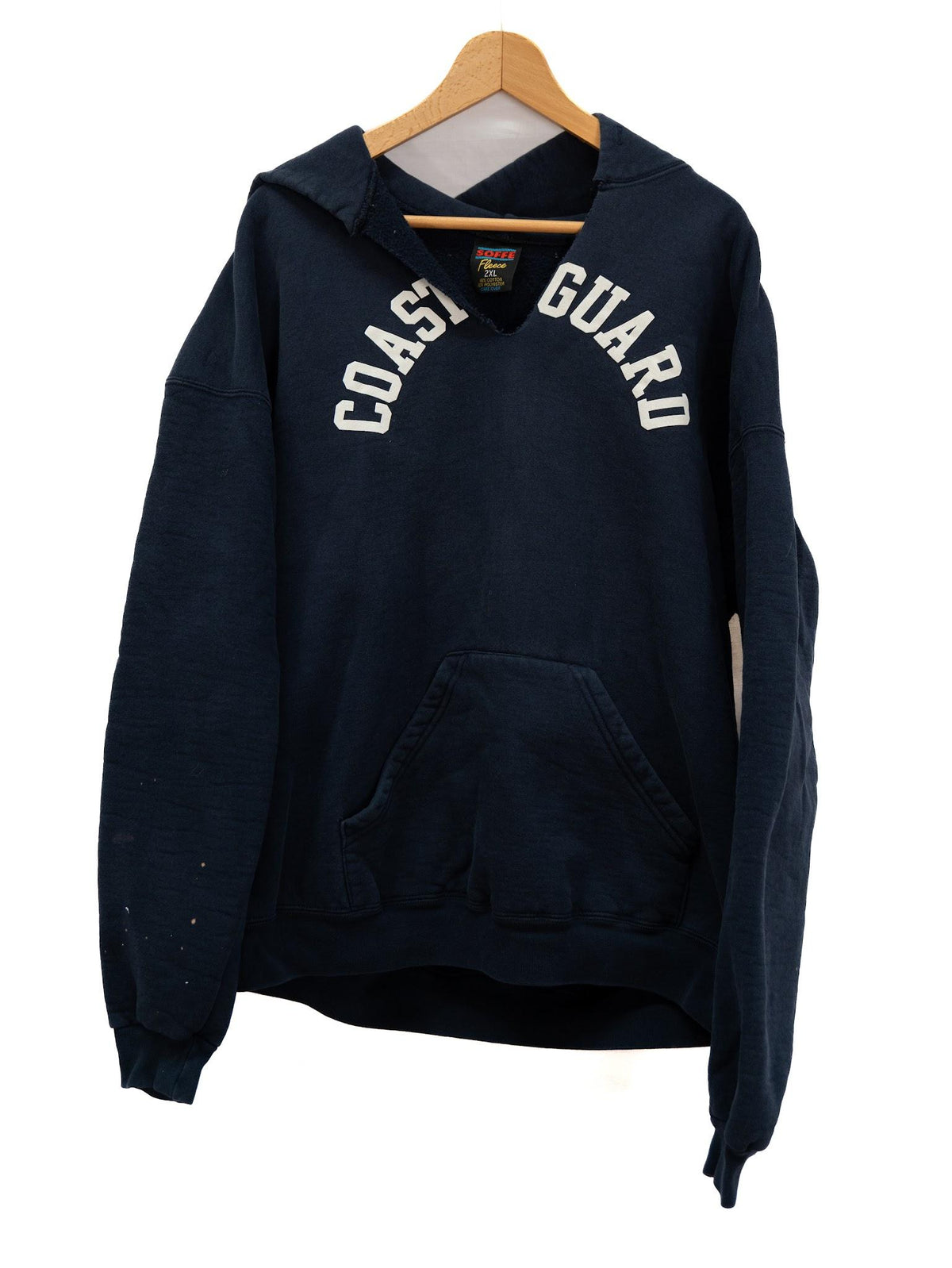 Coast Guard Hoodie — Navy — garment photograph 1