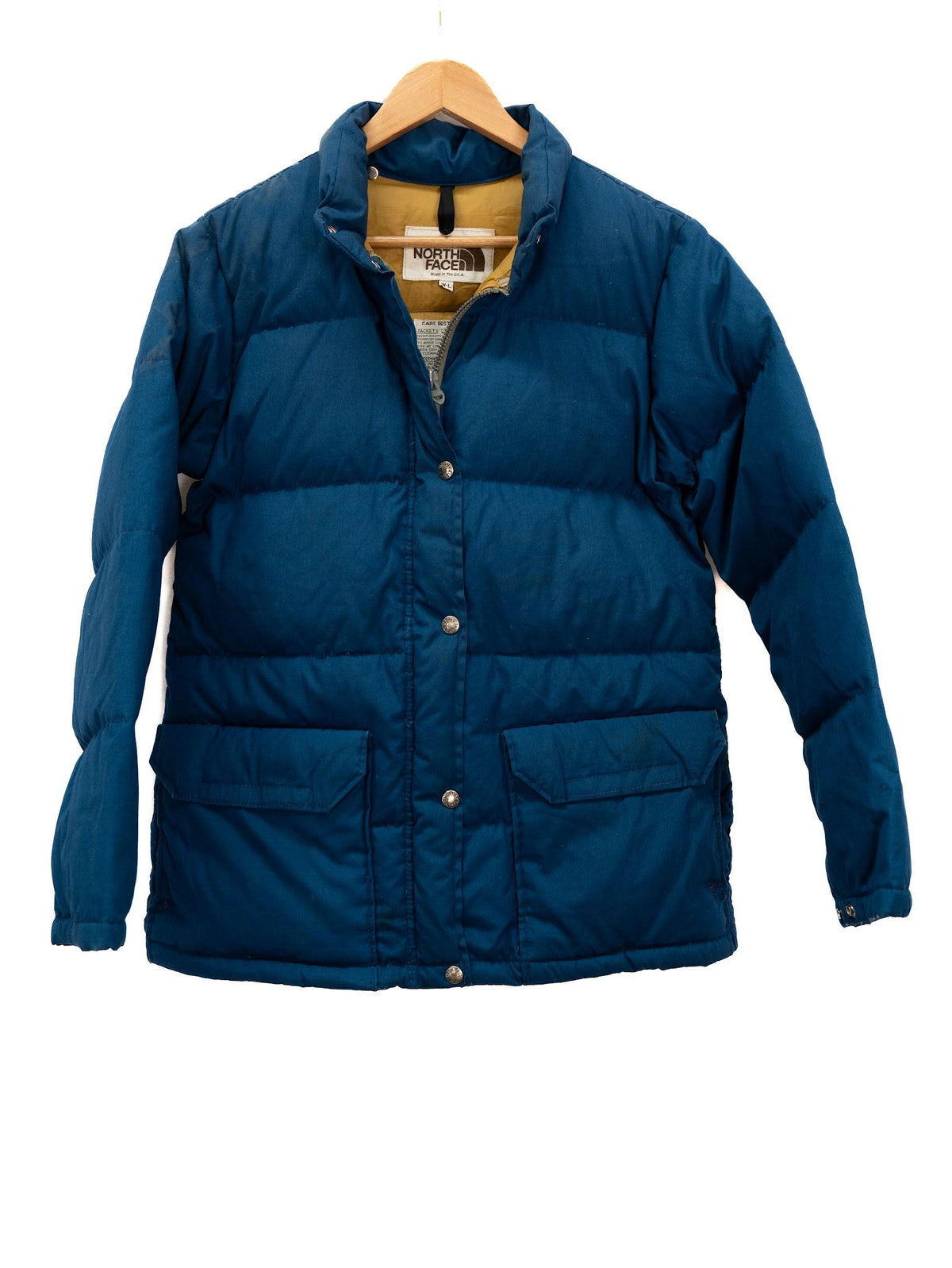Navy Padded Jacket — garment photograph 1