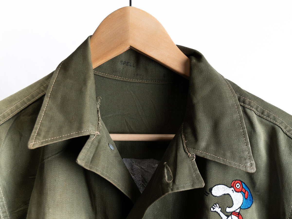 Olive Patch Overshirt — garment photograph 3