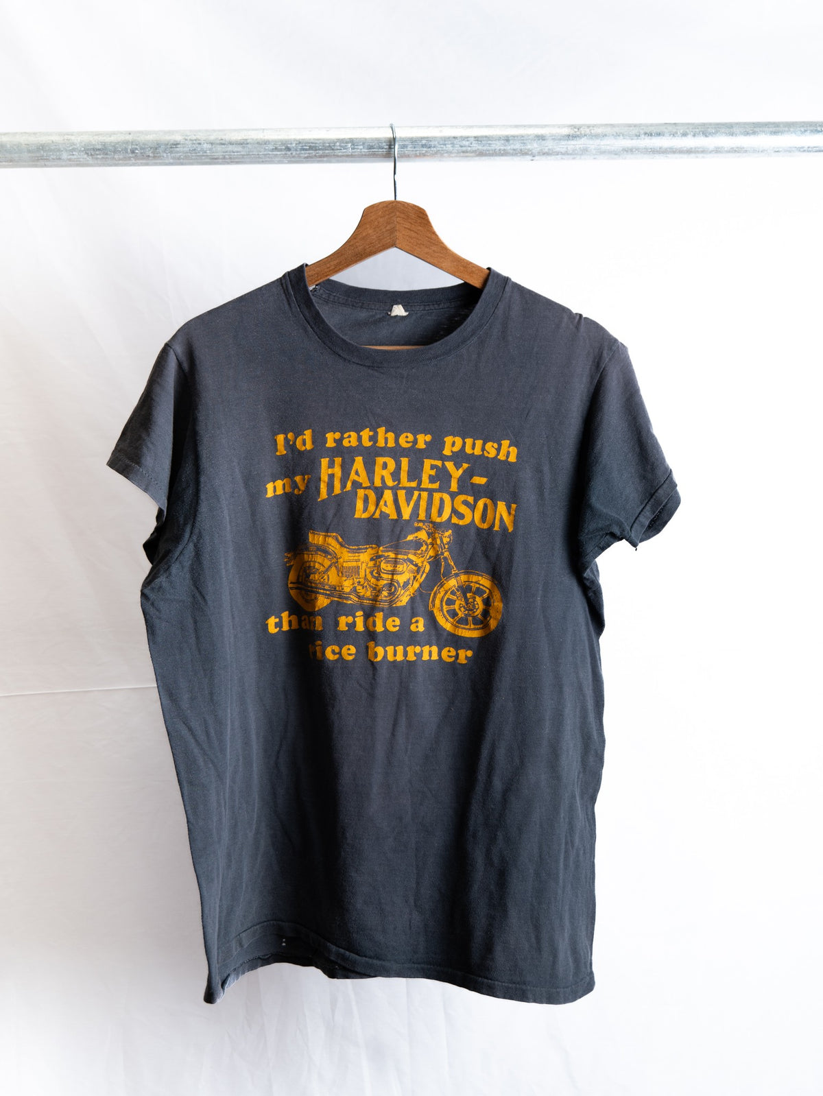 Knutson's Harley-Davidson T-Shirt — Charcoal — garment photograph 4