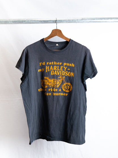 Knutson's Harley-Davidson T-Shirt — Charcoal — garment photograph 4