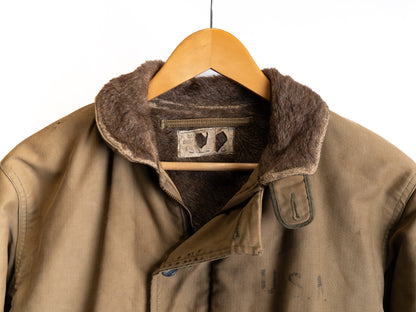 Olive Pile-Lined Military Jacket — 022 — garment photograph 3