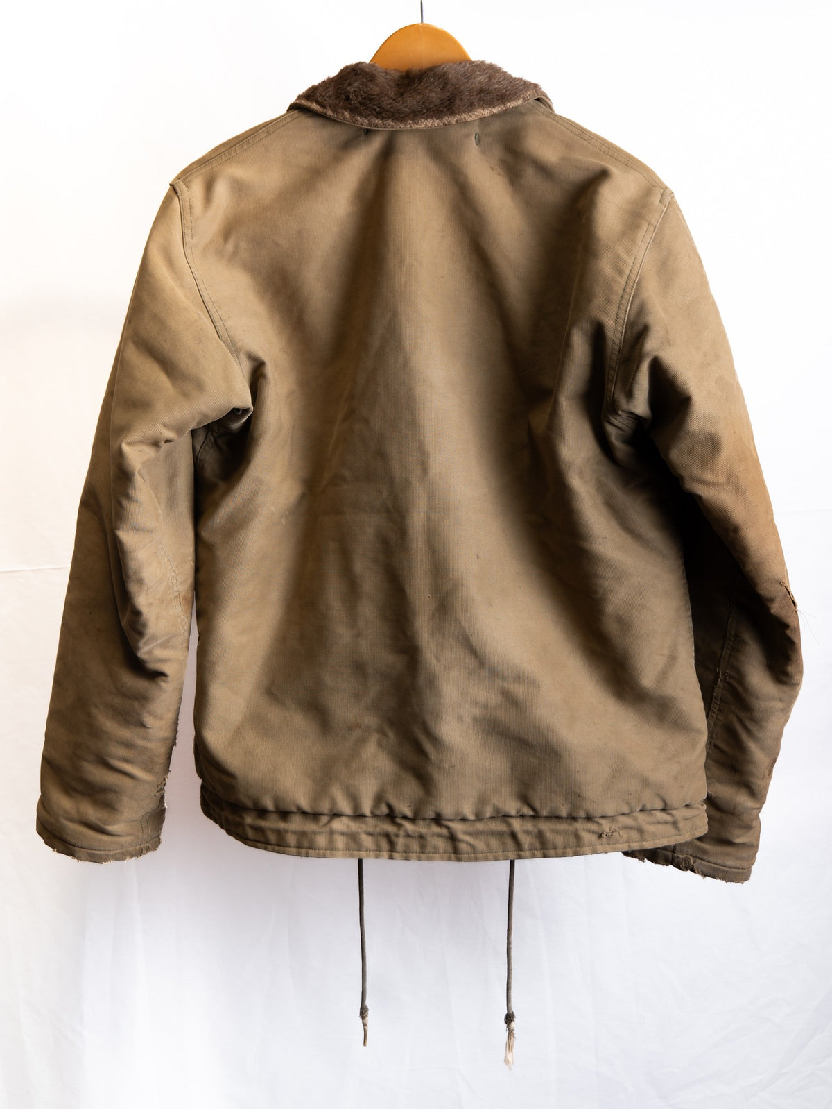 Olive Pile-Lined Military Jacket — 022 — garment photograph 2