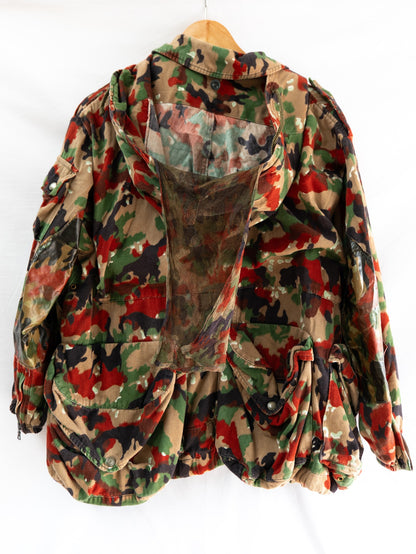 Multicolour Camouflage Field Jacket — garment photograph 2