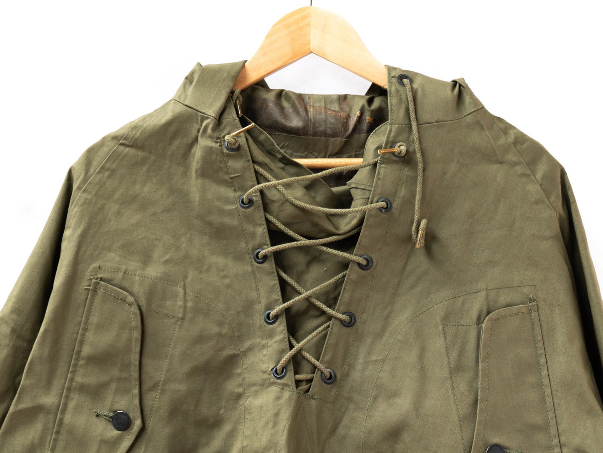 Olive Lace-Up Smock — garment photograph 2