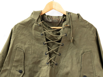 Olive Lace-Up Smock — garment photograph 2