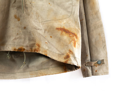 Faded Tan Lace-Up Smock — garment photograph 3