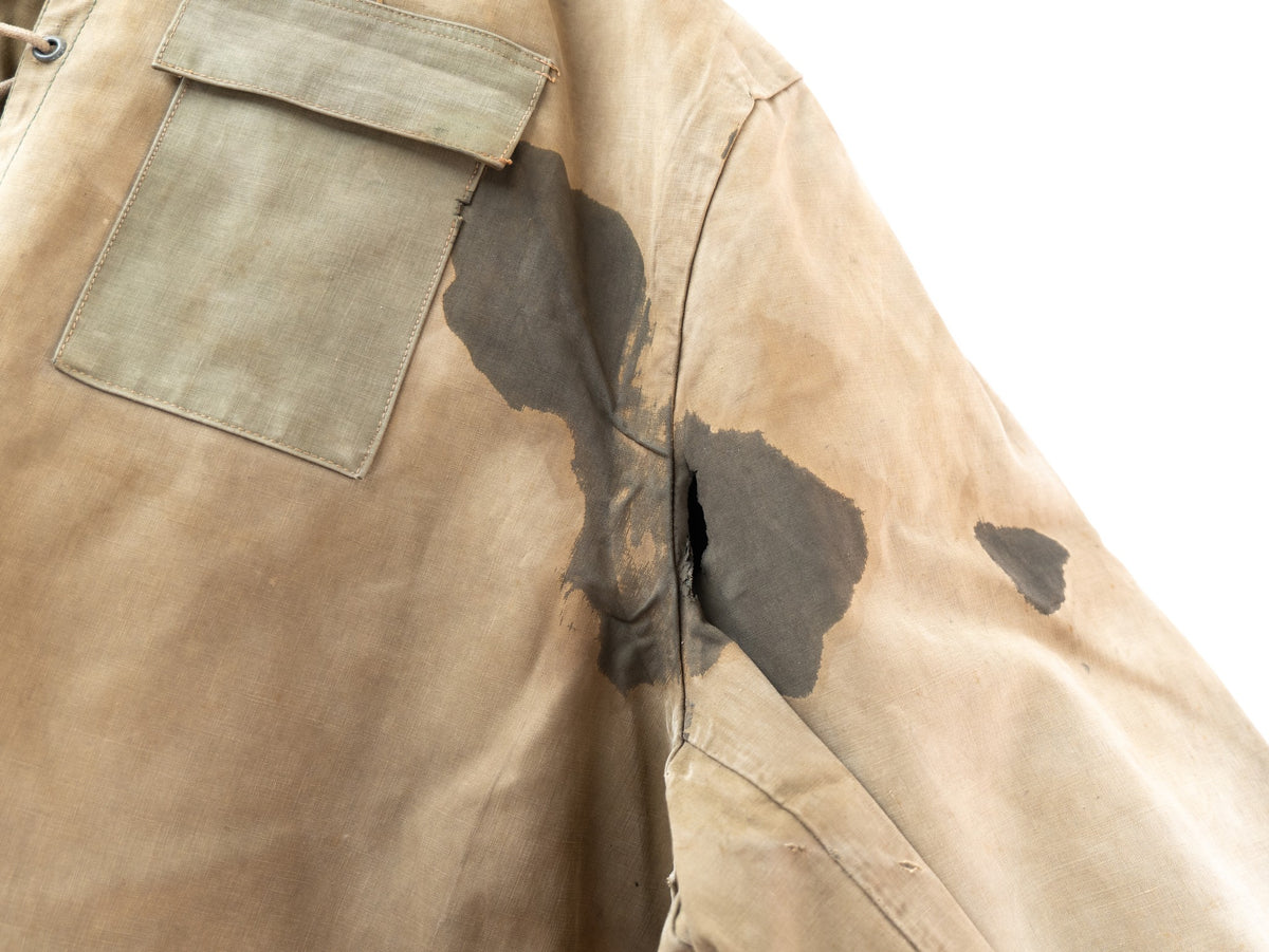 Tan Lace-Up Smock — garment photograph 3