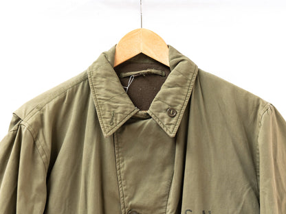 Olive USN Button Jacket — garment photograph 2