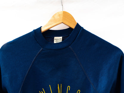Wings Star Sweatshirt — Blue — garment photograph 2