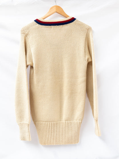 Kansas Jayhawks V-Neck Jumper — garment photograph 3