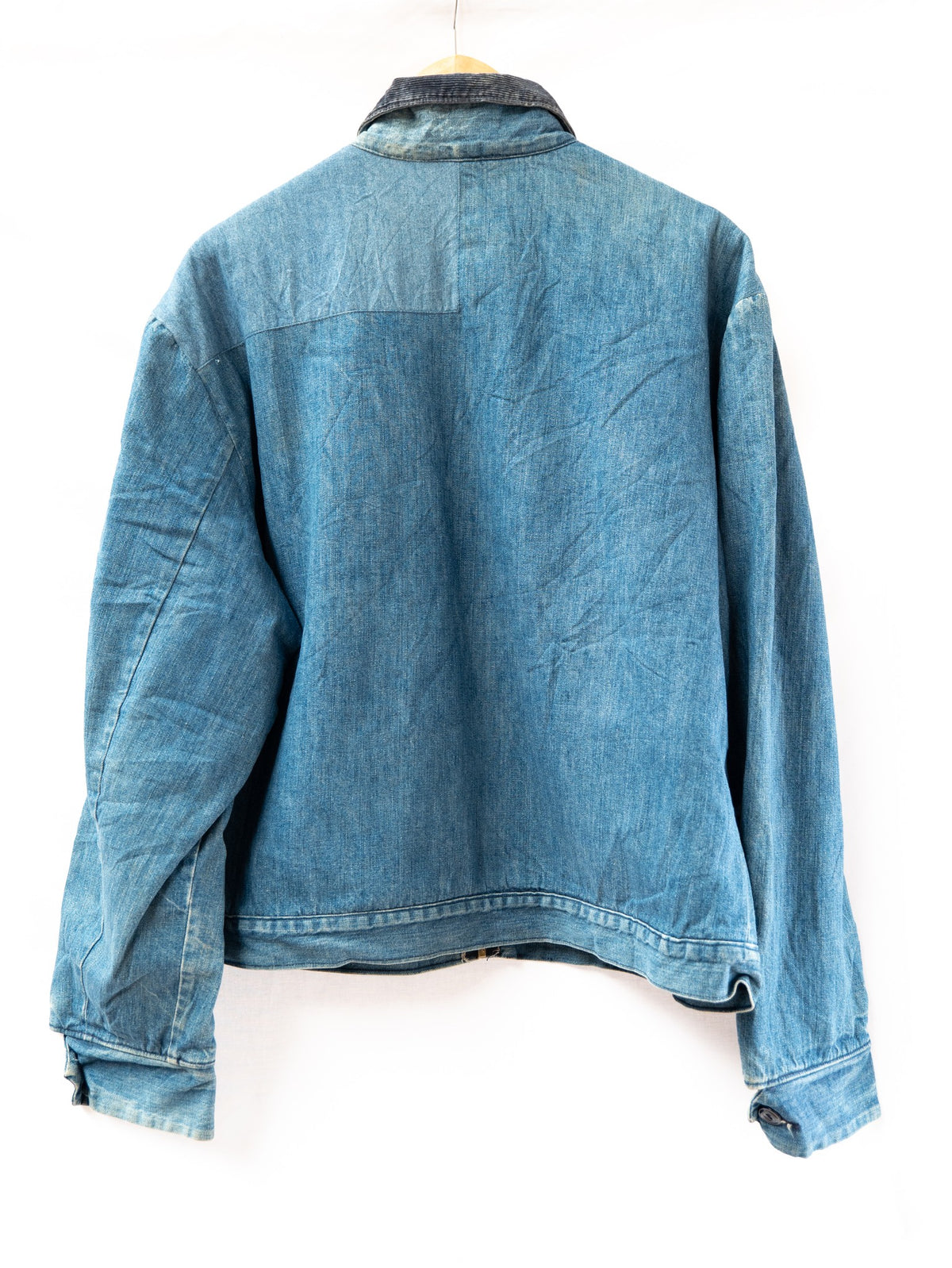 Blue Zip Work Jacket — 069 — garment photograph 3