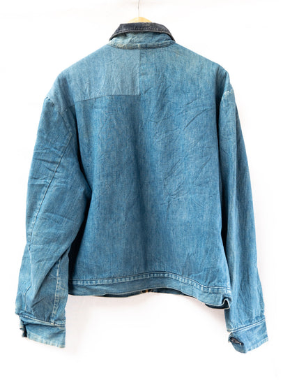 Blue Zip Work Jacket — 069 — garment photograph 3
