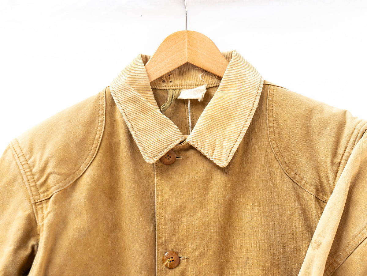 Tan Button-Front Chore Jacket — garment photograph 2