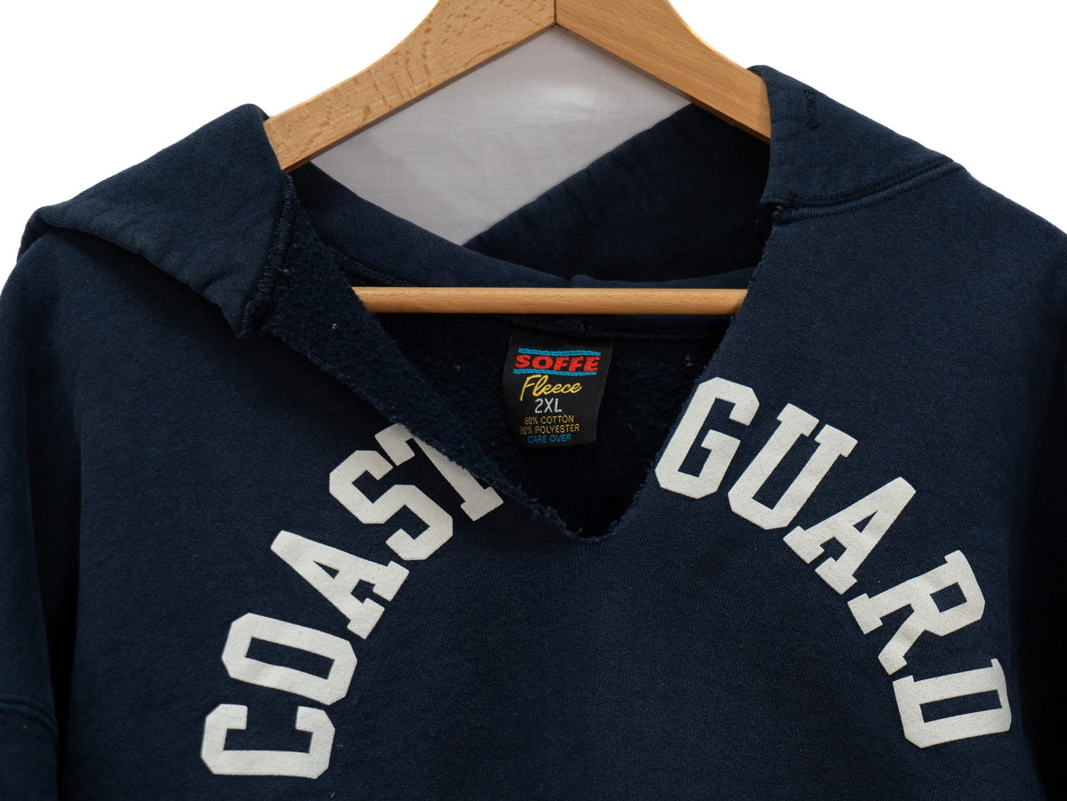 Coast Guard Hoodie — Navy — garment photograph 2