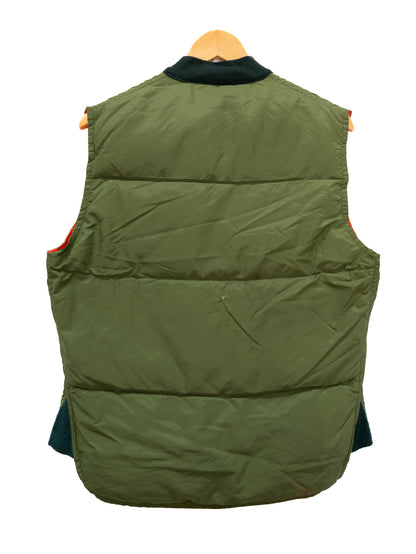Olive & Orange Padded Vest — garment photograph 4