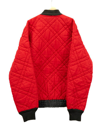 Red Diamond Quilted Bomber — 235 — garment photograph 3