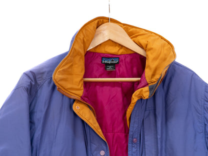 Purple & Yellow Hooded Parka — garment photograph 2